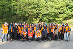 #TeamOrange volunteers conquer Mount Snowdon